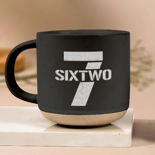 Seven Six Two Gun Caliber 7.62 mm Bullet Gun 7.62 Pottery Mugs