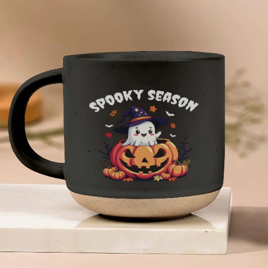 Spooky Season Pottery Mugs