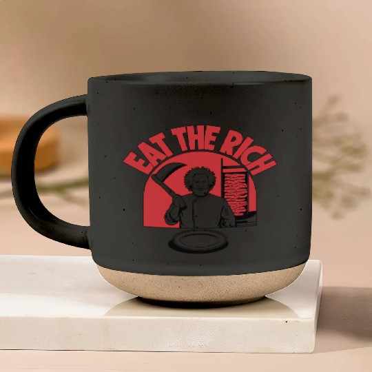 Eat The Rich Doner Döner Kebab Pottery Mugs