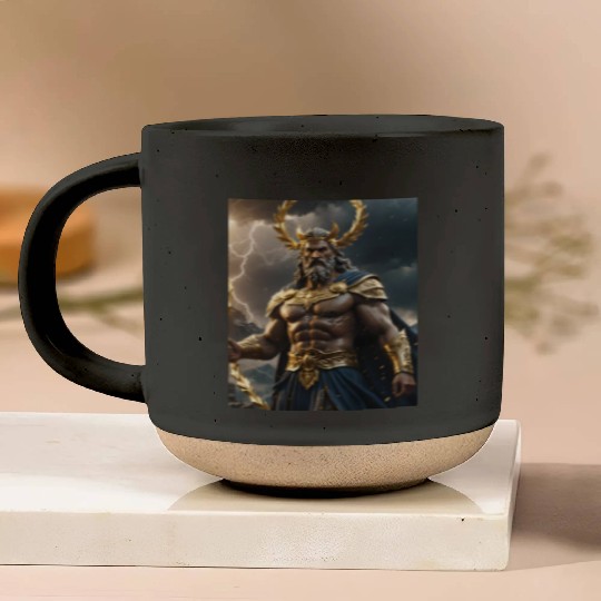 Zeus Jupiter Roman Greek God Pottery Mugs