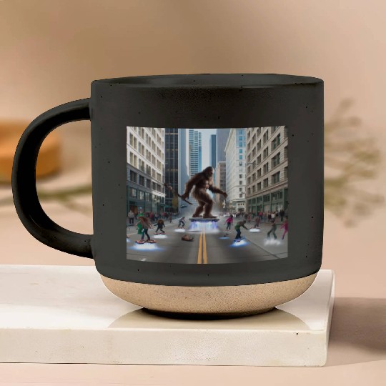 Sasquatch in Seattle Pottery Mugs