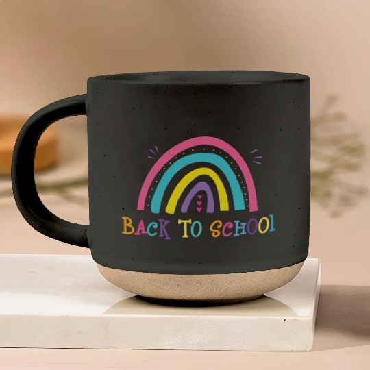 Welcome Back To School Pottery Mugs