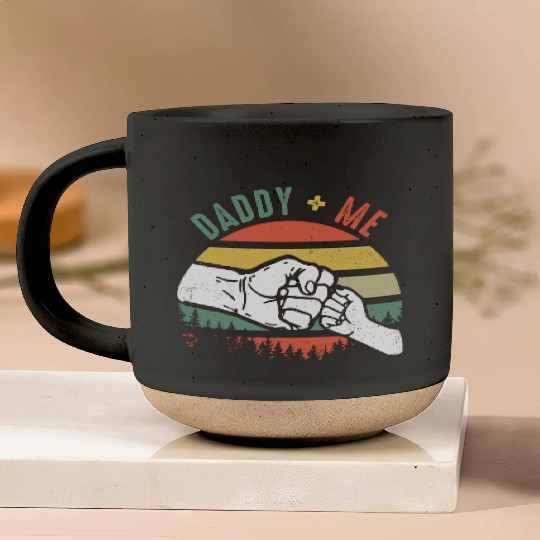 Love Daddy and Me Pottery Mugs