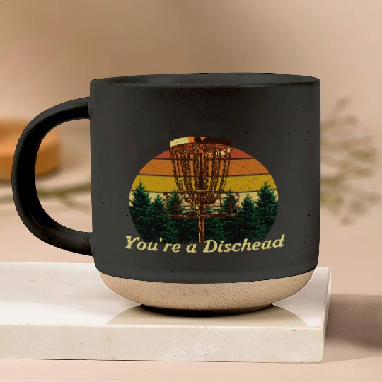 Youre a Dischead Funny Disc Golf Humor Golfer Spor Pottery Mugs