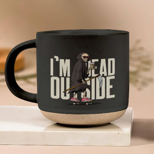 I'm Dead On Inside | Hilarious | Cheers to Comedy Pottery Mugs