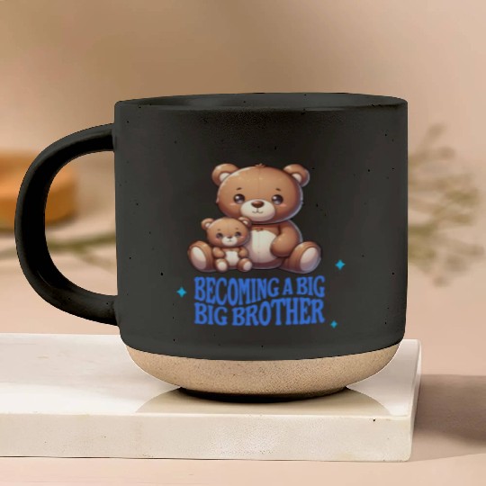 Soon I'll Be A Big Brother Cute Teddy Bears Pottery Mugs