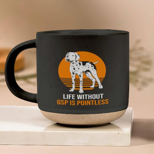 GSP Mom Dog Lovers German Shorthaired Pointer Dog Pottery Mugs