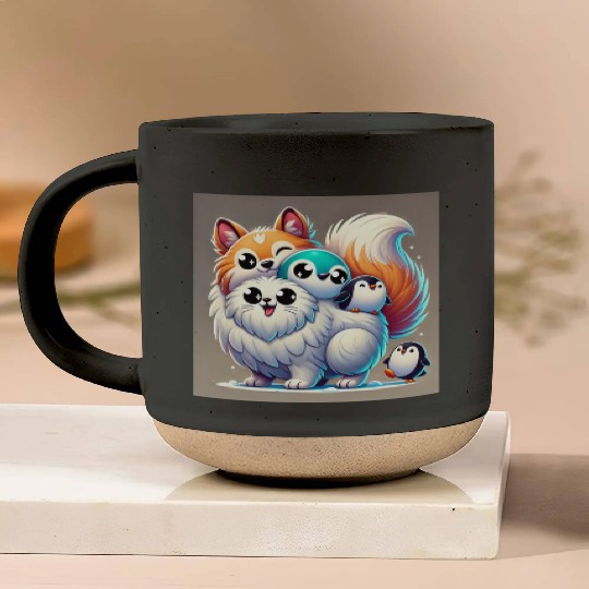 Frost Pals is a mix of a bunch of winter animals. Pottery Mugs