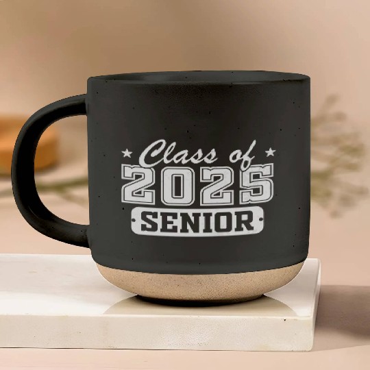 Class of 2025 Senior Graduation Back To School Pottery Mugs