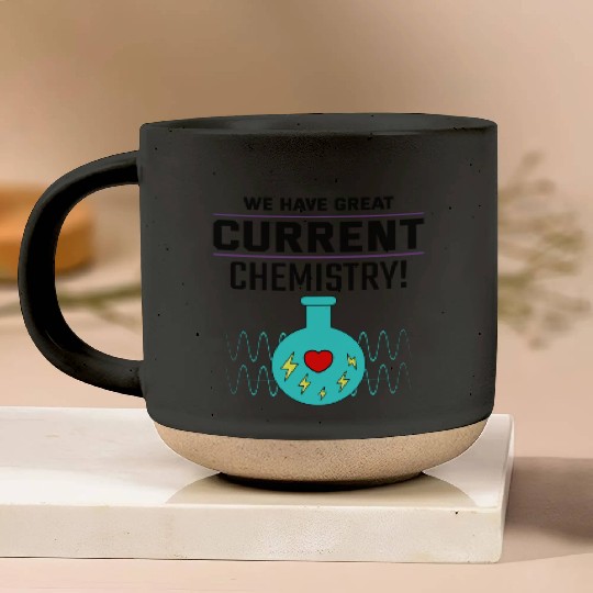 Electrician Valentine: Great Current Chemistry Pottery Mugs