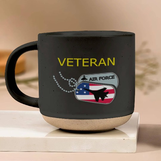 Veteran US Air Force Pottery Mugs