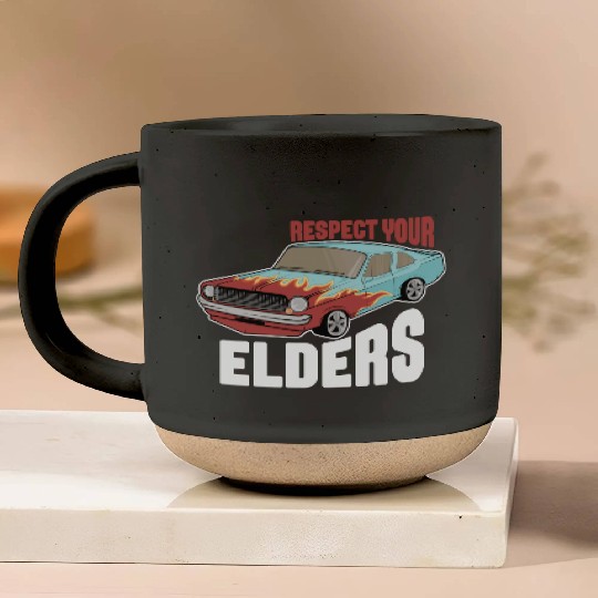 Funny Car Guy 2 Pottery Mugs