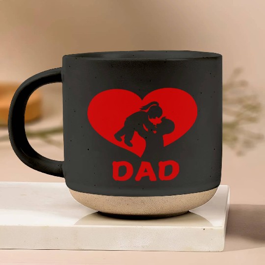 Love Dad Pottery Mugs