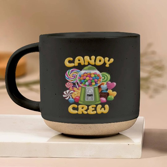 Candy Security Crew Lollipop Gummy Sweet Birthday Pottery Mugs