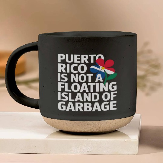 Puerto Rico Pride Bold Awareness Statement Pottery Mugs