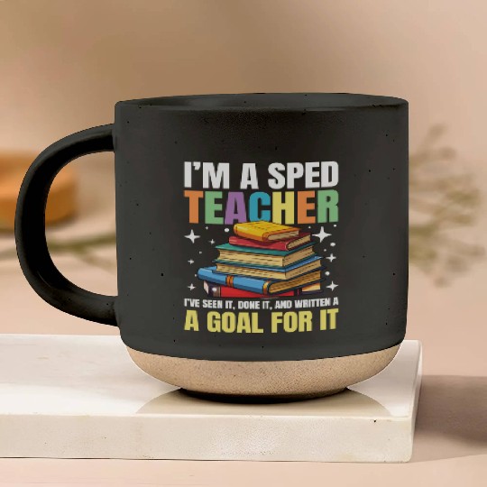 I'm a SPED teacher for a School Counselor Pottery Mugs