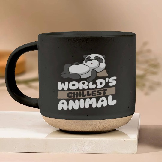 World's Chillest Animal Panda Bear Friend Giant Pottery Mugs
