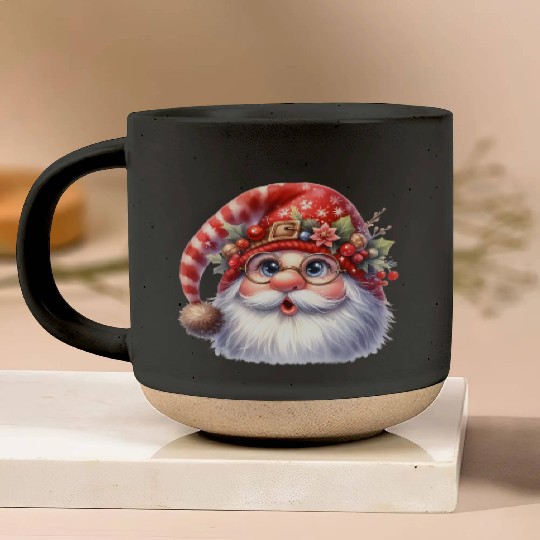 Santa Claus Christmas, Merry Christmas Pottery Mugs
