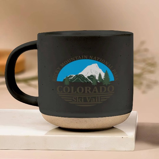 Vail Colorado ski resort Pottery Mugs