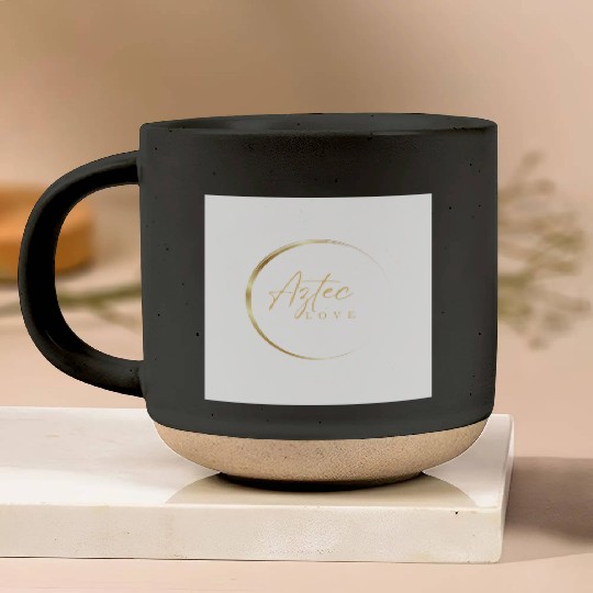 aztec love Pottery Mugs