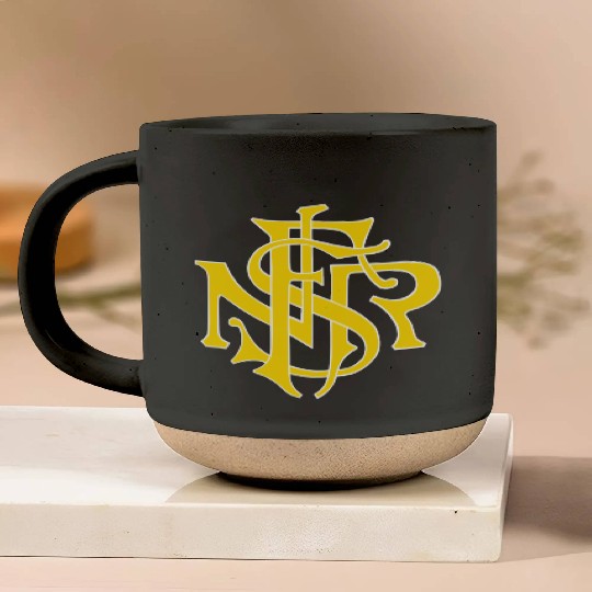 Our Lady of the Rosary of Fátima - NSRF monogram Pottery Mugs