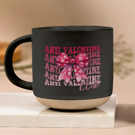 Anti Valentine Club Pottery Mugs