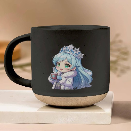 Snow Much Fun Winter Wonderland Girl Pottery Mugs Gift