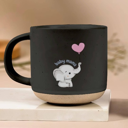 baby mama Pottery Mugs