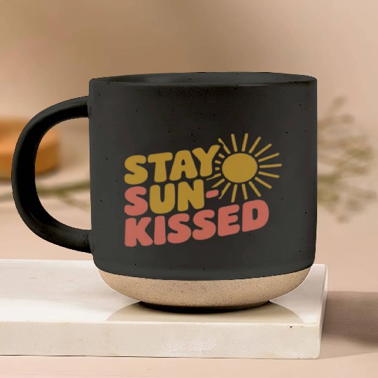 Here Comes the Sun Pottery Mugs