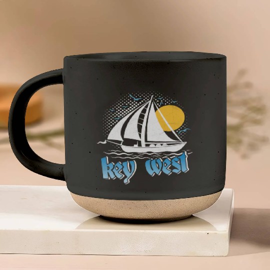 KEY-WEST FLORIDA Sunshine-State West Keys Pottery Mugs