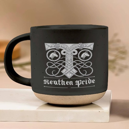 Asatru Valhalla Scandinavian Pride Norsemen Viking Pottery Mugs