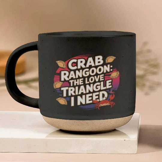 Crab Rangoon Lover American Chinese Sea Food Pottery Mugs