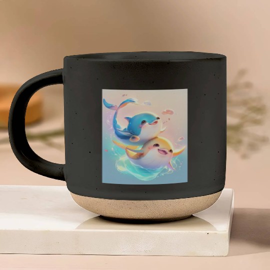 Happy birthday bevels tuna Pottery Mugs