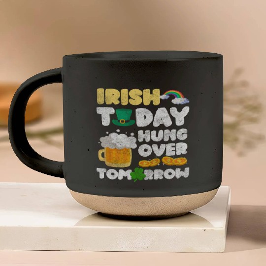 Irish Vacation Ready Tourism Alcohol Pottery Mugs