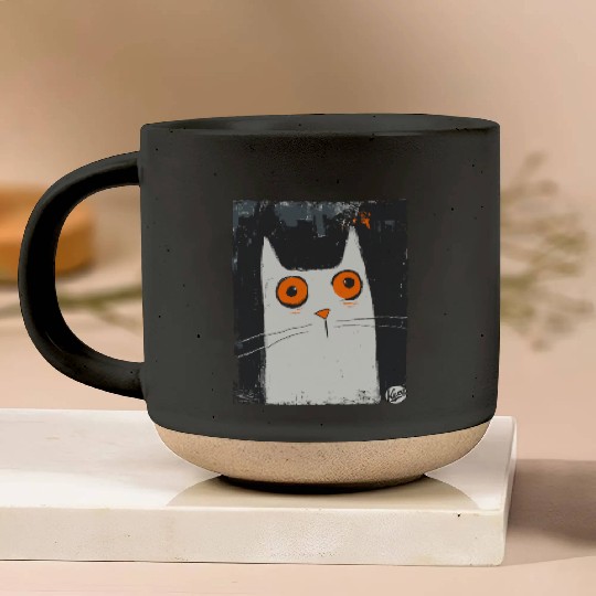The Art of Surprise - A Cat Pottery Mugs