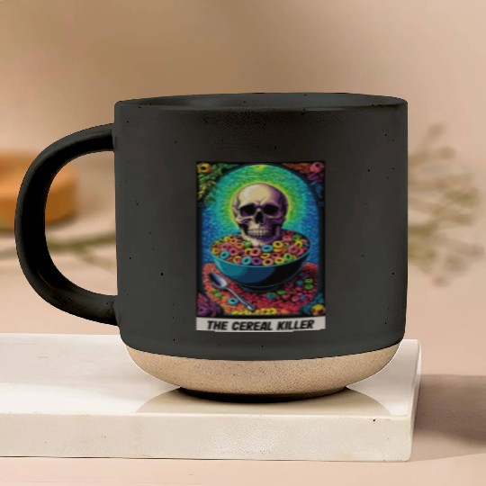 The Cereal Killer Pottery Mugs