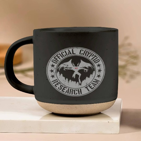 Official Cryptid Research Team | Cryptids Mothman Pottery Mugs