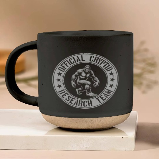 Official Cryptid Research Team Cryptids Sasquatch Pottery Mugs