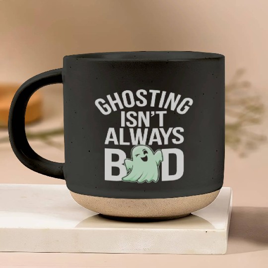 Paranormal Comedy Funny Ghost Humor Lighthearted Pottery Mugs