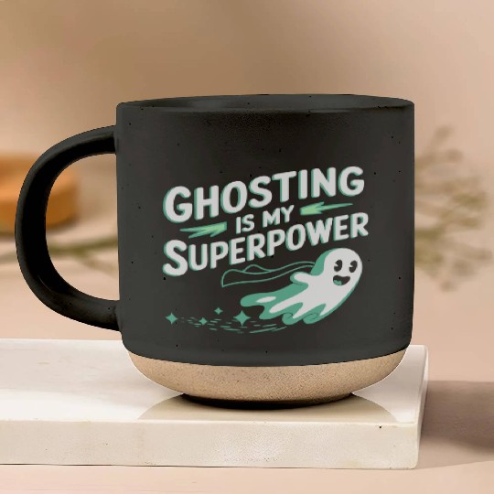Paranormal Comedy Funny Ghost Humor Lighthearted Pottery Mugs