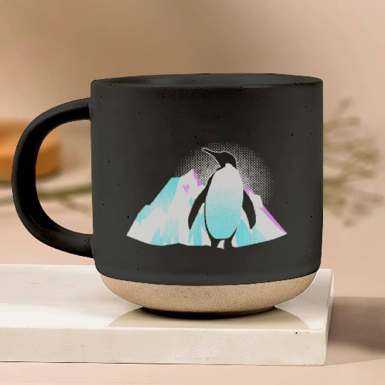 Penguin Ice Pottery Mugs