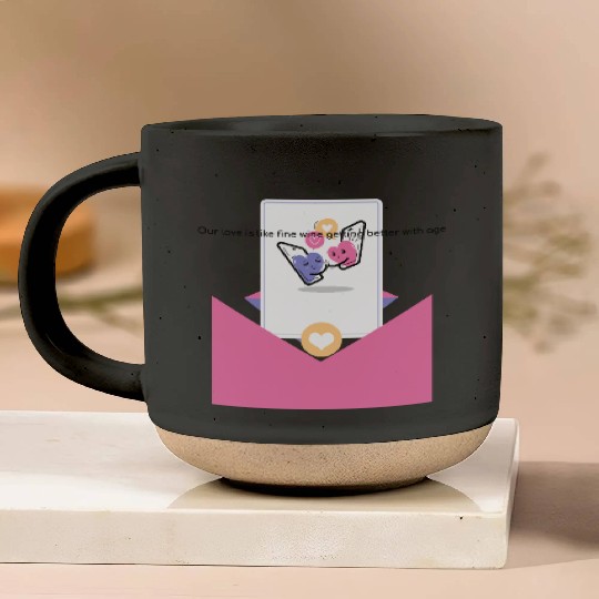 Getting Better with Age Valentine Day Pottery Mugs