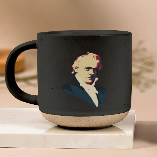 President James Buchanan Pottery Mugs