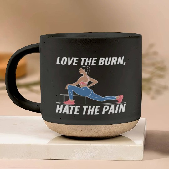 Bulgarian Squat Exercise Fitness Workout Gym Pottery Mugs