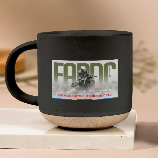 Support to the Armed Forces of DR Congo Pottery Mugs