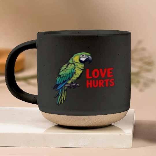 Love Hurts Pottery Mugs