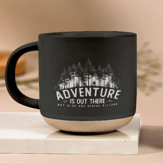 True Crime Crime Serial Killer Satire Hiking Pottery Mugs