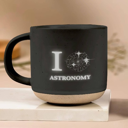Amateur Astronomy: I Love Astronomy Pottery Mugs