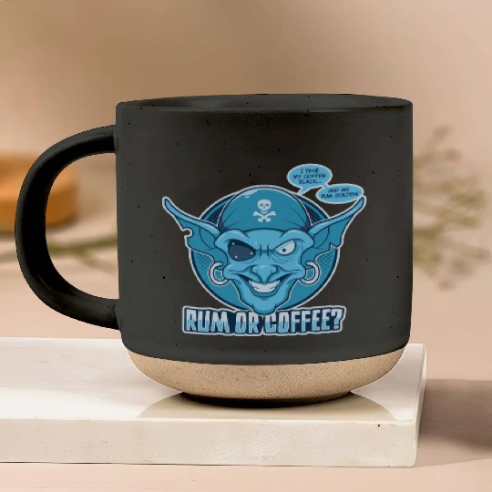 Rum or Coffee Pottery Mugs