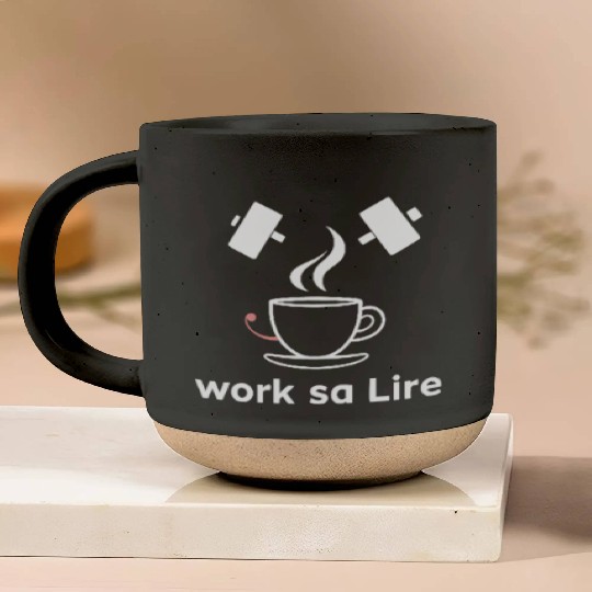 Running on Coffee and Chaos - Funny Caffeine Lover Pottery Mugs